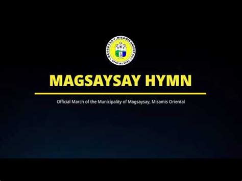 misamis oriental lyrics|Official Seal & Magsaysay Hymn.